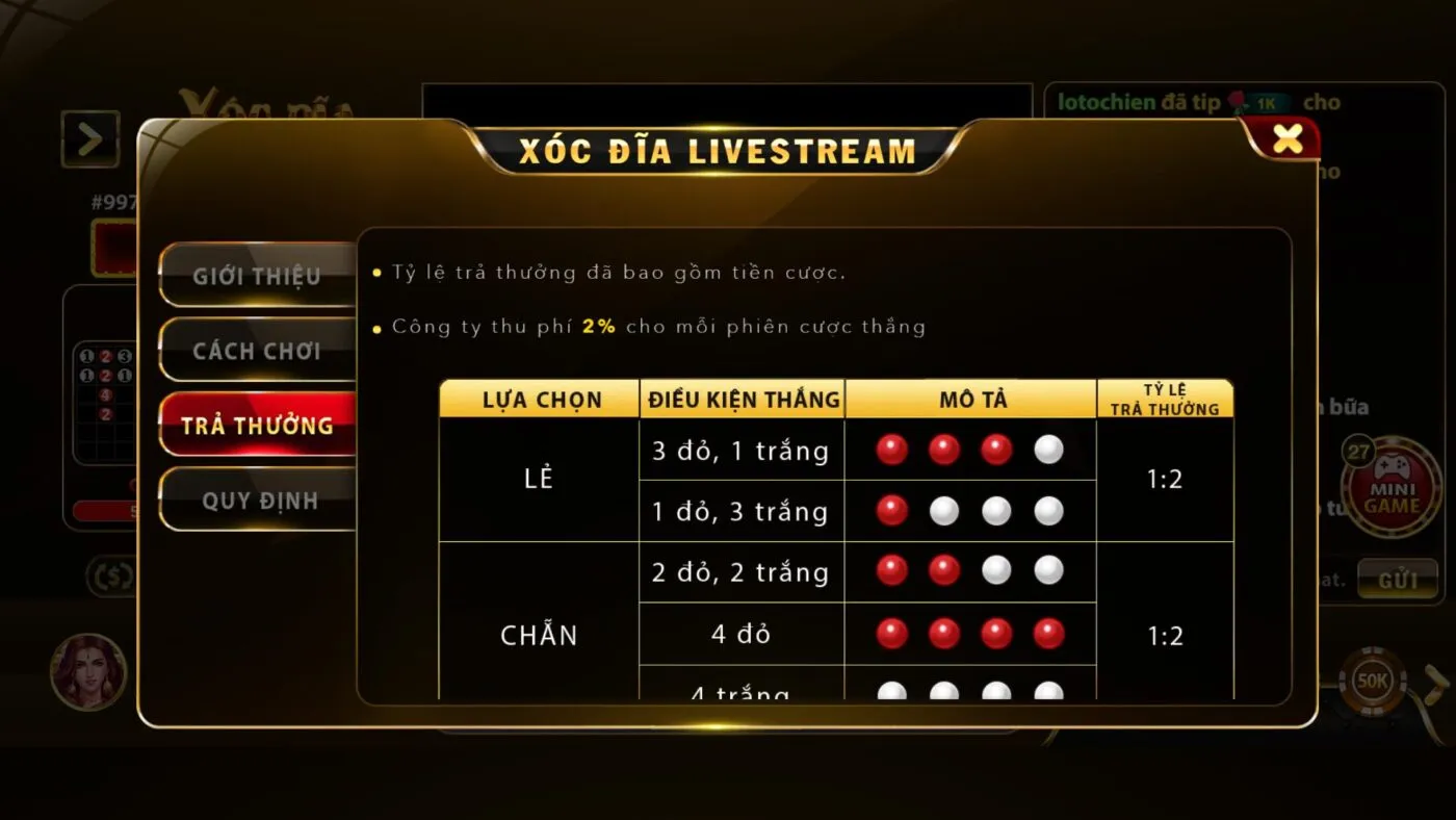 Quy định trả thưởng game Xóc Đĩa online Hit Club được chia sẻ rõ ràng
